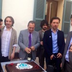 Barberini alla festa per il primo compleanno del Coworking Foligno